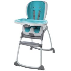 Стульчик для кормления 3 в 1 Bright Starts Smart Clean, расцветка Blue Chicco