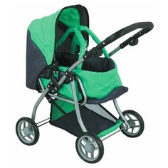 Коляска для куклы Buggy Boom Infinia трансформер, классическая 59х36х62 см