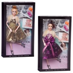 Кукла Junfa Atinil Модный показ (в платье с меховой накидкой) в наборе с аксессуарами, 28см