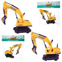 Машинка инерционная Abtoys Cпецтехника Экскаватор, 2 вида