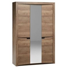 Шкаф СБК 3- х дверный 2300, Гарда Дуб галифакс Табак