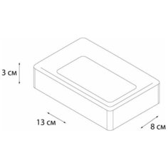 Мыльница Fixsen Text (FX-230-4)