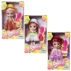Кукла ABtoys Цветочная фантазия Мини 16см с аксессуарами, 3 вида в коллекции