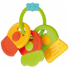 Прорезыватель Canpol Ключи арт. 2/132, 0м+, цвет зеленый, форма символы