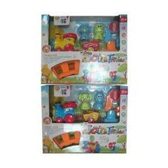 Игрушка для малышей Junfa Железная дорога, электромеханическая