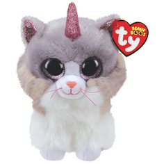 Мягкая игрушка "Ашер" кошка с рогом 25см (36477) TY