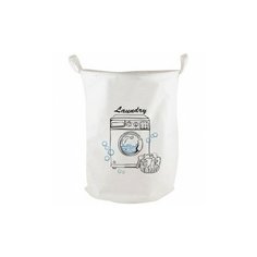 Корзина для белья «Laundry», белый, 38 x 38 x 48 см Рыжий кот