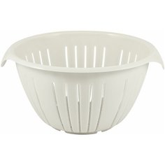 Дуршлаг с двумя ручками STOCKHOLM молочный Plast Team