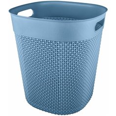 Корзина для бумаг OSLO 16л туманно-голубой Plast Team