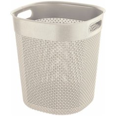 Корзина для бумаг OSLO 16л молочный Plast Team