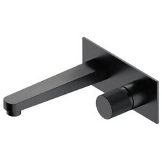 Смеситель для раковины Omnires Contour (CT8015AT) встраиваемый, антрацит