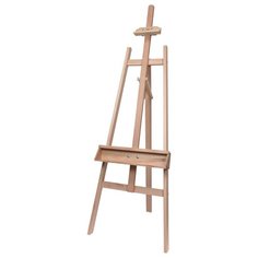 Мольберт напольный Лира с бегунком Гамма "Студия", 50*55*150см, бук Gamma