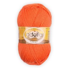 Пряжа ADELIA "LUCAS" 5 шт. в упак. цвет яр. оранжевый (LUCAS-05)