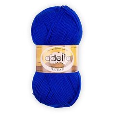Пряжа ADELIA "LUCAS" 5 шт. в упак. цвет синий (LUCAS-13)