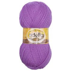 Пряжа ADELIA "LEDA" 5 шт. в упак. цвет сиреневый (LEDA-205)