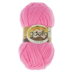 Пряжа ADELIA "LUCAS" 5 шт. в упак. цвет розовый (LUCAS-04)