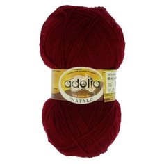 Пряжа ADELIA "NATALI" 10 шт. в упак. цвет бордовый (NATALI-07)