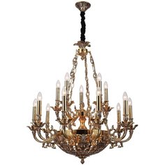 Люстра подвесная FIRENZE 1781.15.3 antique gold Lucia Tucci