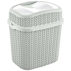 Корзина для бумаг "Меланж" 6л дымчатый Nice&Price