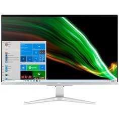 Моноблок Acer Aspire C27-1655 27" FHD/Core i3-1115G4/8GB/256GB/NVIDIA GeForce MX330 2GB/Windows 10 Pro 64- bit/NoODD/серебристый (DQ. BGHER.008)
