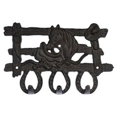 Вешалка декоративная "ранчо" 3 крючка 16*25*3 СМ (1/2) "BLUMEN HAUS"