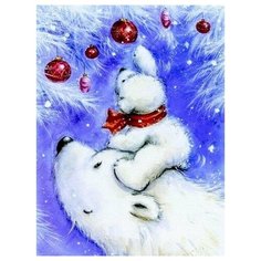 Алмазная мозаика Большая медведица, ТМ Цветной 30x40 см.