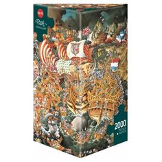 Пазл Heye Puzzle + Poster Трафальгарская битва, Ryba (29795), 2000 дет.