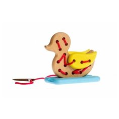 Шнуровка Томик Фантазия Уточка (612-8) Желтый