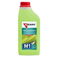 Автошампунь KERRY "M1", для бесконтактной мойки, концентрат 1:1-1:2 (1:20-1:30 для пеногенератора), 1000 мл