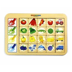 Рамка-вкладыш WOODLANDTOYS 093105 Ассоциации 4