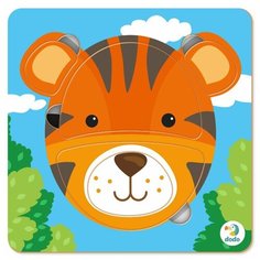 Пазл DODO 300351 сортер Тигренок 5 дет.