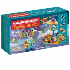 Магнитный конструктор MAGFORMERS 703017 Fantasy Land Set 126 дет.