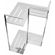 Двойная полочка для мыла угловая - мыльница Bemeta CYTRO 146208222