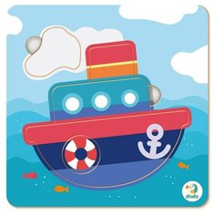 Пазл DODO 300350 сортер Кораблик 5 дет.