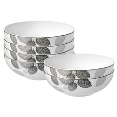 Набор салатников Esprado Bosqua Platina BPL3000 16см, 6пр