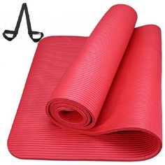 Коврик Универсальный НБК 183х61х1,0 см (красный) (с ремешком для переноски) NBR10-1 Hawk