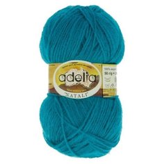 Пряжа ADELIA "NATALI" 10 шт. в упак. цвет бирюзовый (NATALI-24)