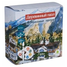 Деревянный пазл CLEVER ENERGY 5242 Горы