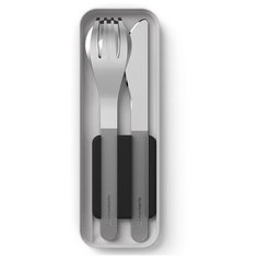 Набор столовых приборов в футляре MB Slim Box, черный, 3 шт 50300002, Monbento
