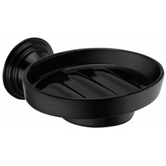 Мыльница Luksor цвет чёрный Fixsen