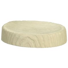 Мыльница Tronco полирезина цвет бежевый Vidage