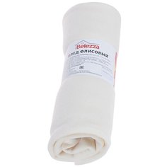 Плед Bolero 130х160 см флис цвет бежевый Belezza