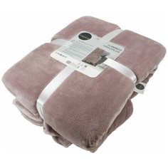 Плед Flamingo 200x220 см микрофибра цвет пыльная роза Inspire