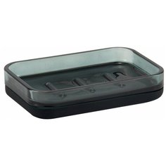 Мыльница Bonn Silicon стекло цвет зелёныйчёрный Vidage