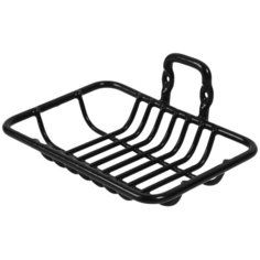 Мыльница Trait металл цвет чёрный Swensa