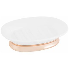 Мыльница Swensa Charm пластик цвет белый