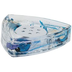 Мыльница Vidage Василек пластик цвет прозрачный