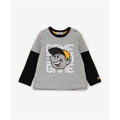 Лонгслив Gulliver Baby, размер 86, серый