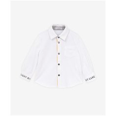 Рубашка Gulliver Baby, размер 80, белый