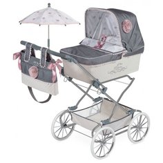 Коляска-люлька DeCuevas TOYS 82031 серый/белый